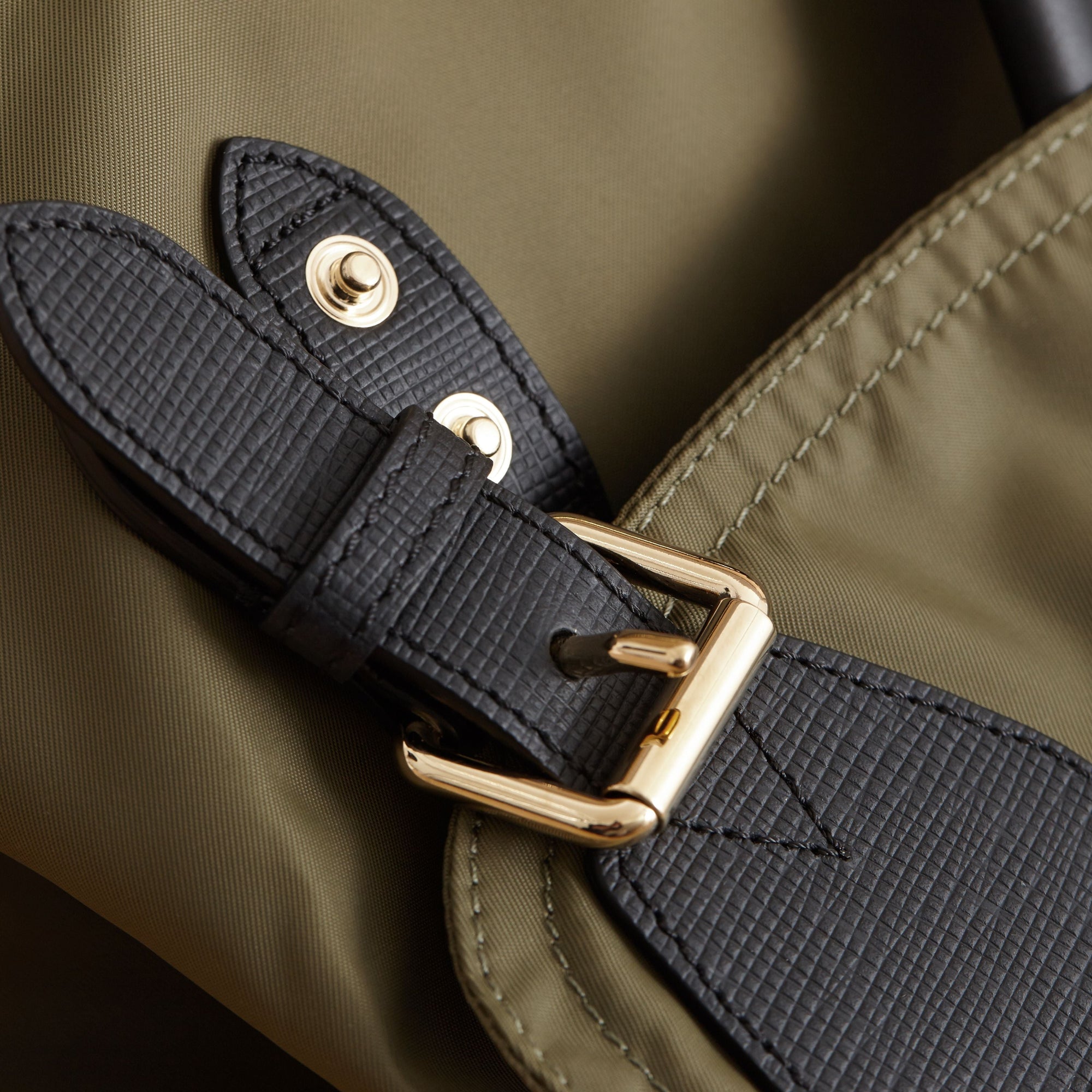 CANVAS GREEN Sac The Rucksack medium en nylon technique avec appliqué à motif Pallas Heads