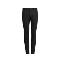 Jean skinny taille basse enduit - Noir
