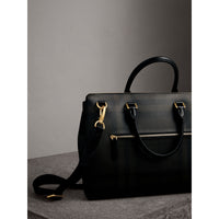 CHOCOLATE/BLACK Grand attaché-case à motif London check