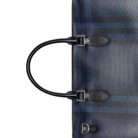 NAVY/BLACK Grand attaché-case à motif London check