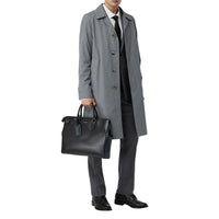 BLACK Grand attaché-case en cuir London