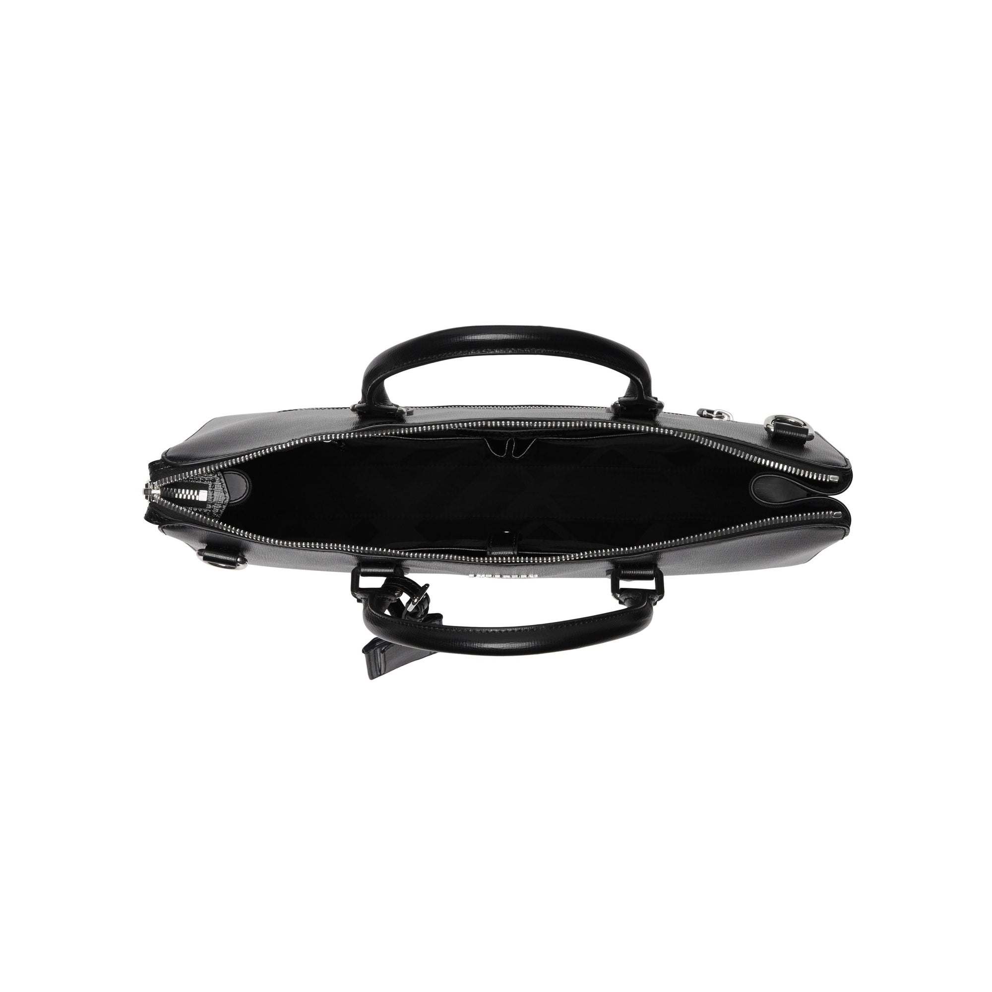 BLACK Grand attaché-case en cuir London