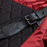 ANTIQUE RED Grand sac The Rucksack en nylon technique et cuir