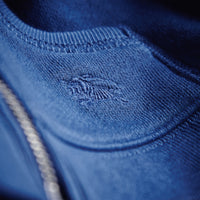 MARINE BLUE Haut en coton avec capuche à motif check