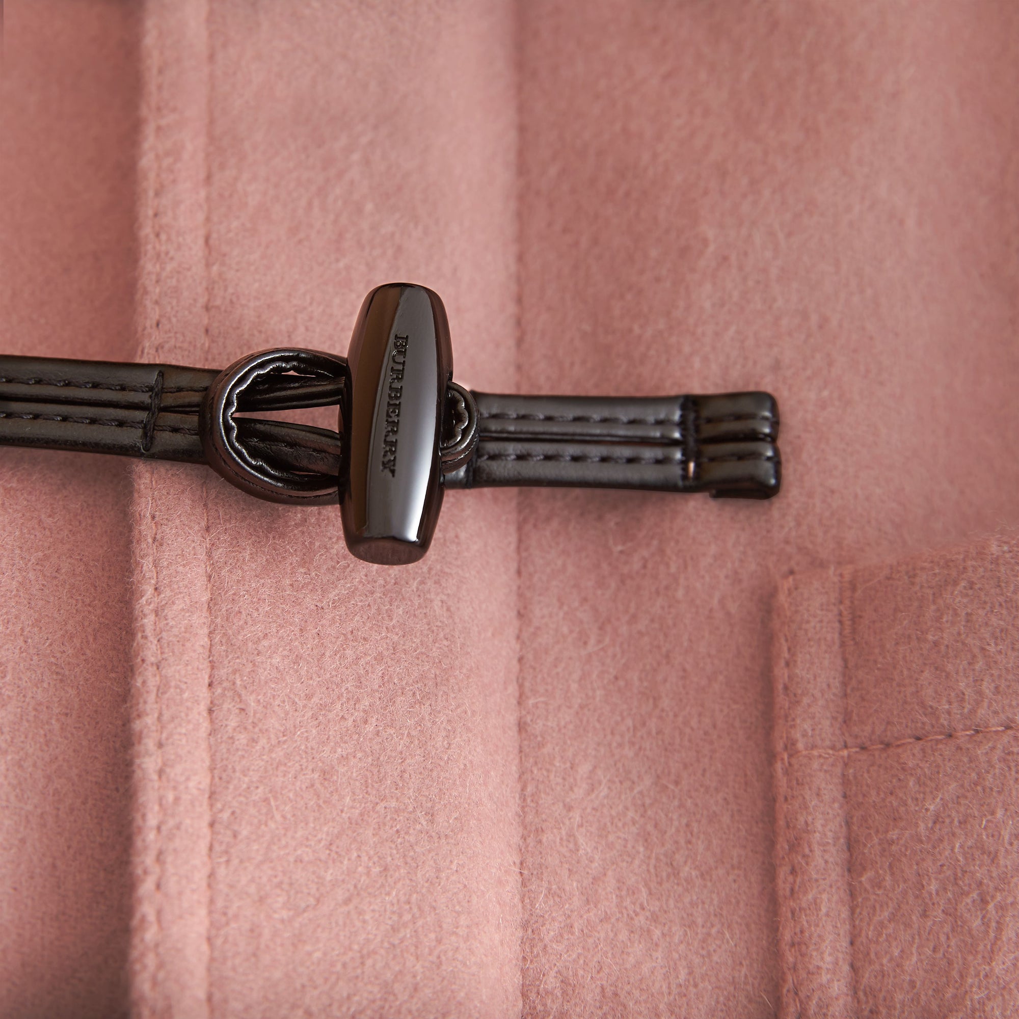 PALE ROSE Duffle-coat en laine