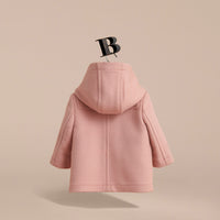 PALE ROSE Duffle-coat en laine