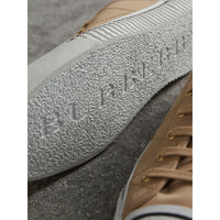 HONEY Sneakers en gabardine de coton avec surpiqûres
