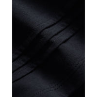 NAVY Haut en coton avec plis et motif check