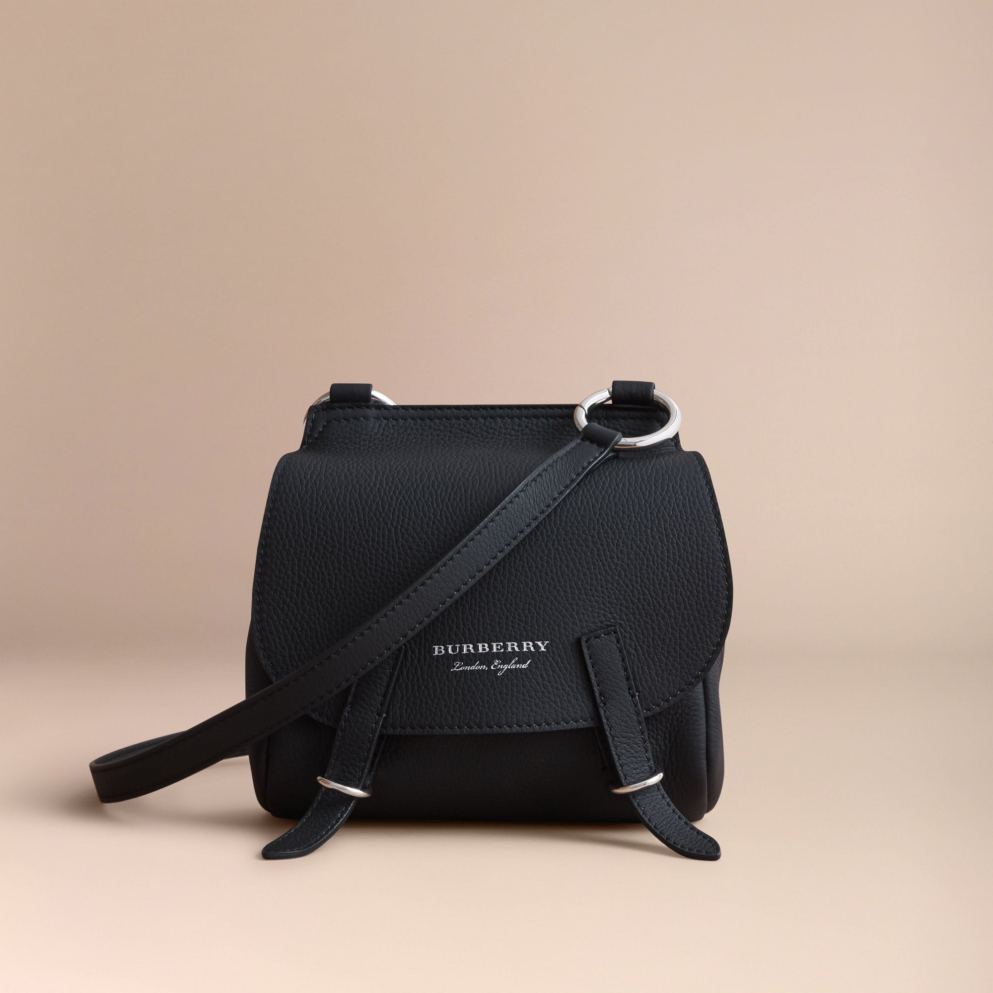BLACK Sac à bandoulière The Bridle en cuir de cerf