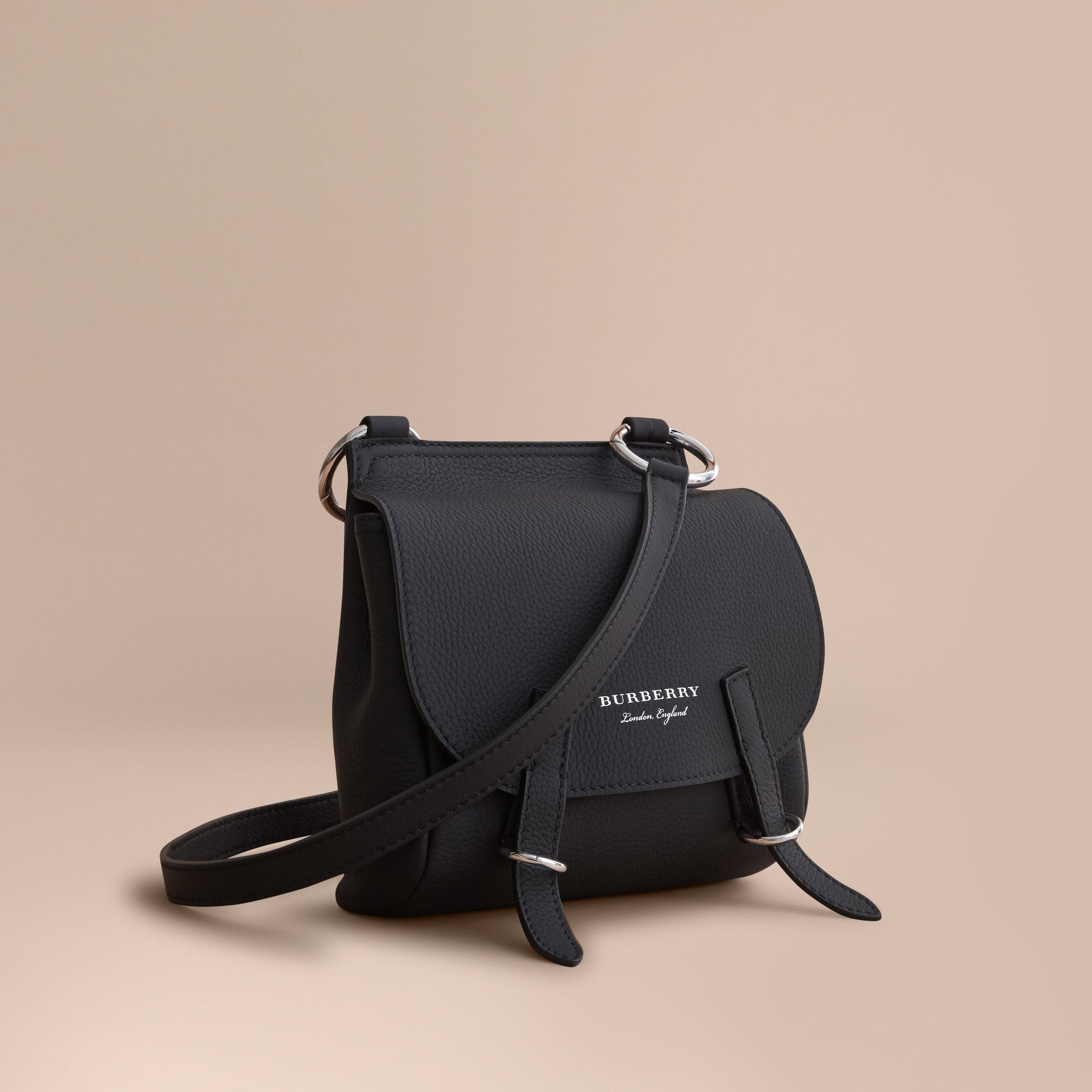 BLACK Sac à bandoulière The Bridle en cuir de cerf