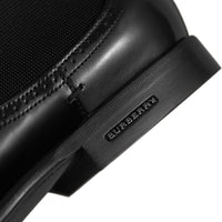 BLACK Bottines Chelsea en cuir poli