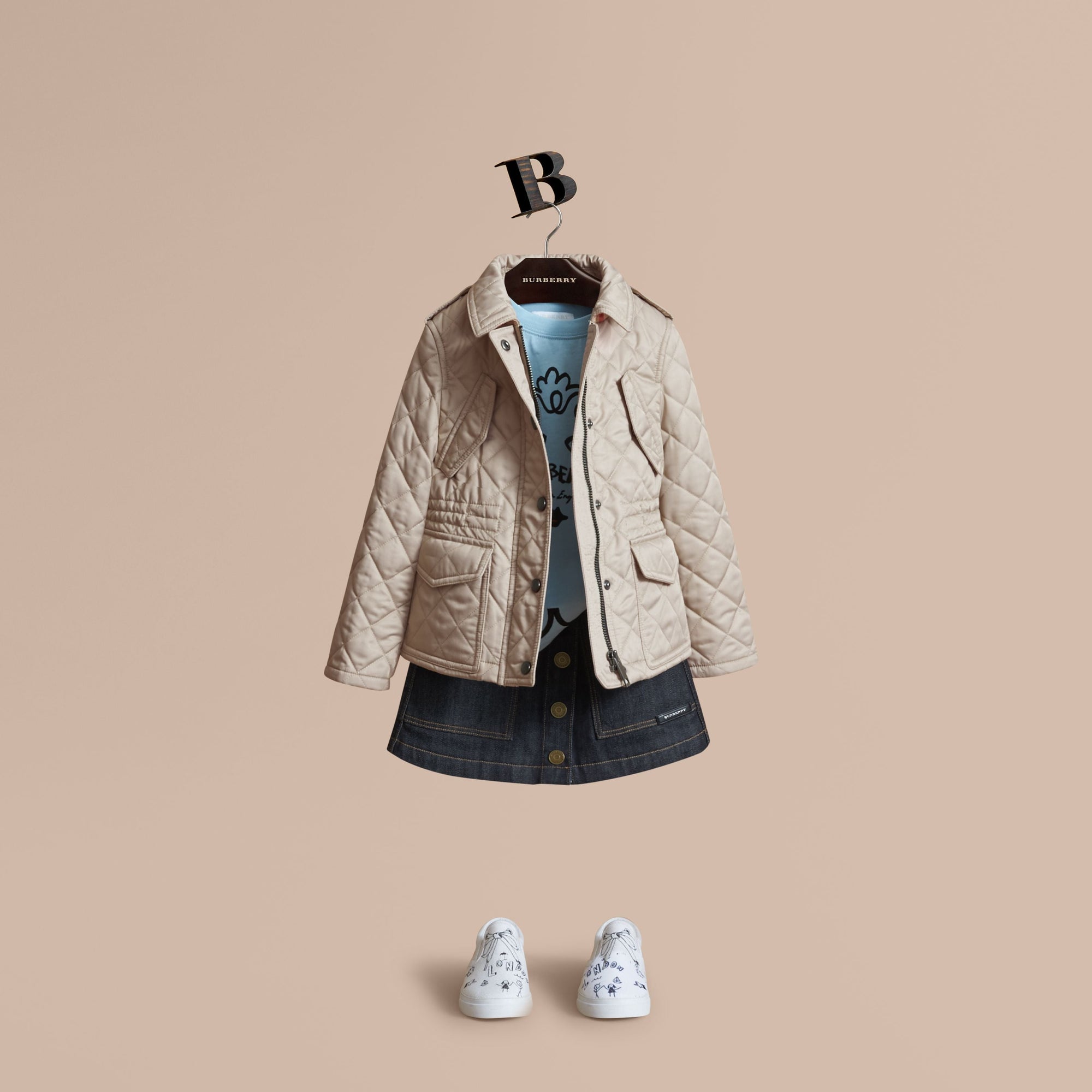 MINK Veste utilitaire capitonnée