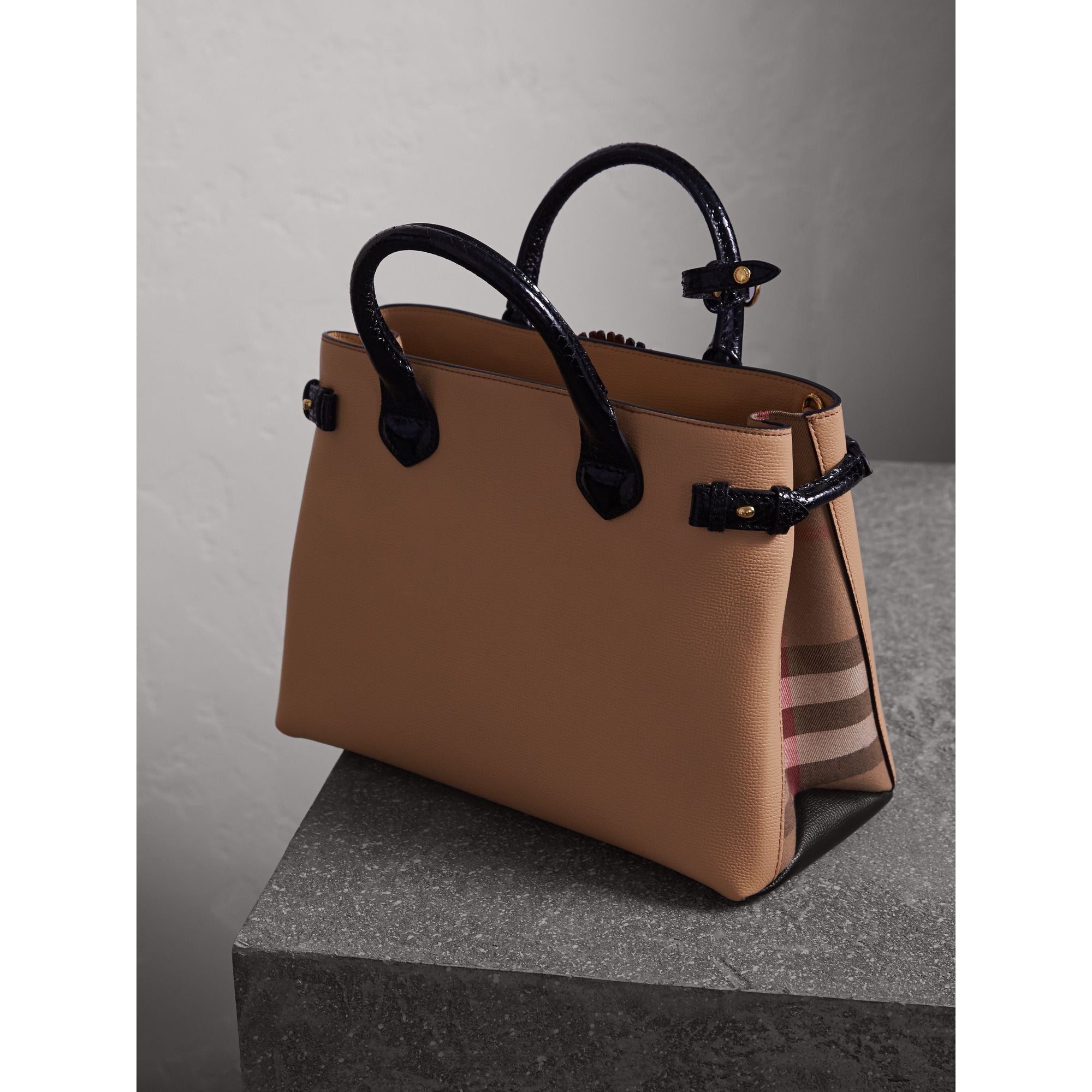 CHINO Sac The Banner moyen en cuir avec motif Bestiaire