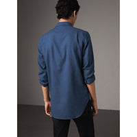 CANVAS BLUE Chemise en flanelle de coton légère