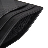CHARCOAL/BLACK Porte-cartes à motif London check