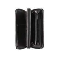 CHARCOAL/BLACK Portefeuille de voyage à motif London check