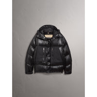 BLACK Doudoune oversize rembourrée à capuche