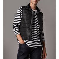 Paletot avec gilet sans manches rembourré en duvet amovible - Bleu encre
