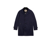 Paletot avec gilet sans manches rembourré en duvet amovible - Bleu encre