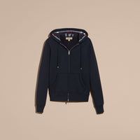 NAVY Haut en jersey de coton à capuche