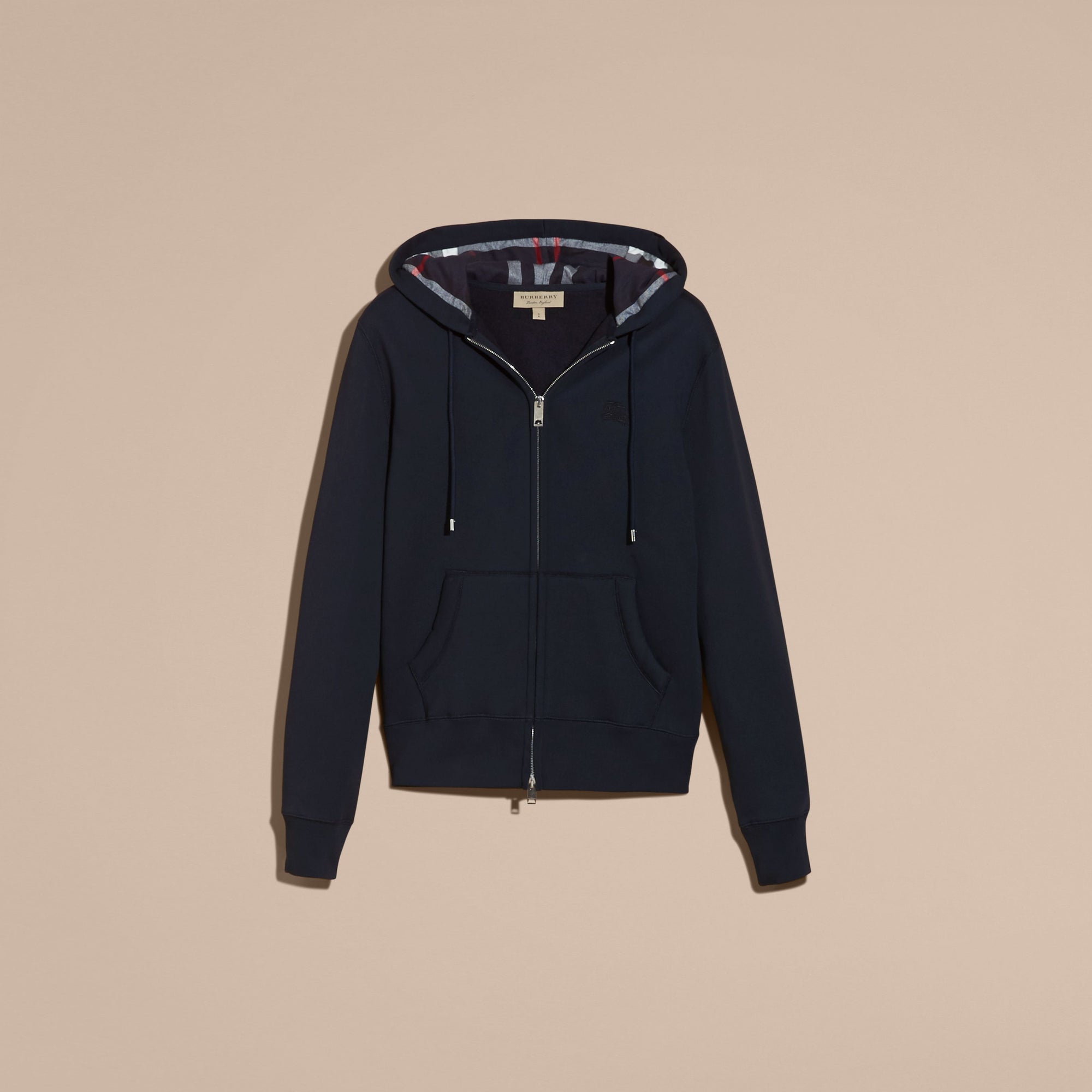 NAVY Haut en jersey de coton à capuche