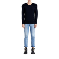 NAVY Pull en laine et cachemire avec galons militaires