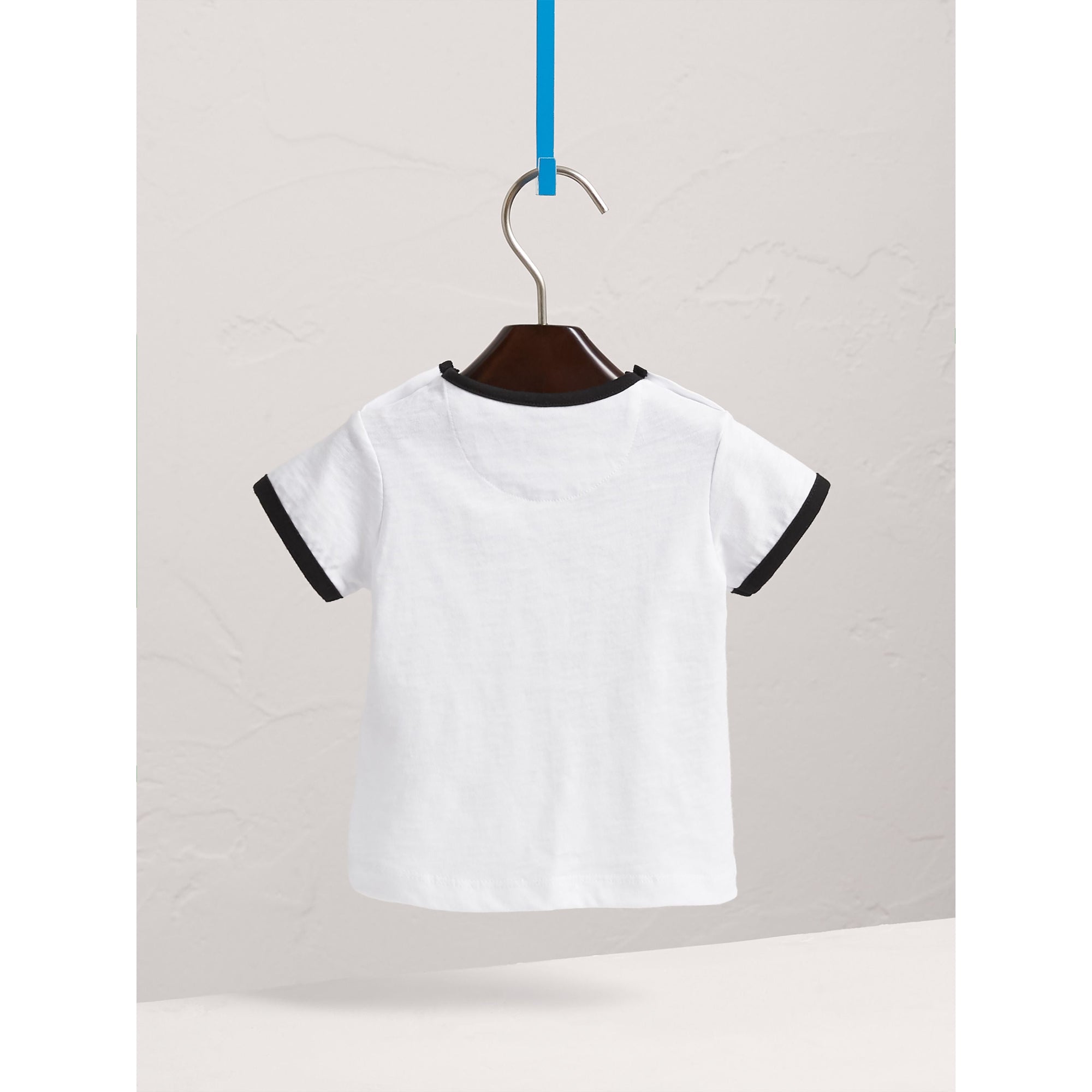 WHITE T-shirt en coton à imprimé icônes londoniennes
