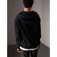 BLACK Sweat-shirt brodé à capuche
