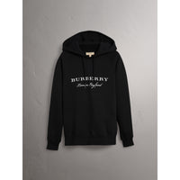 BLACK Sweat-shirt brodé à capuche