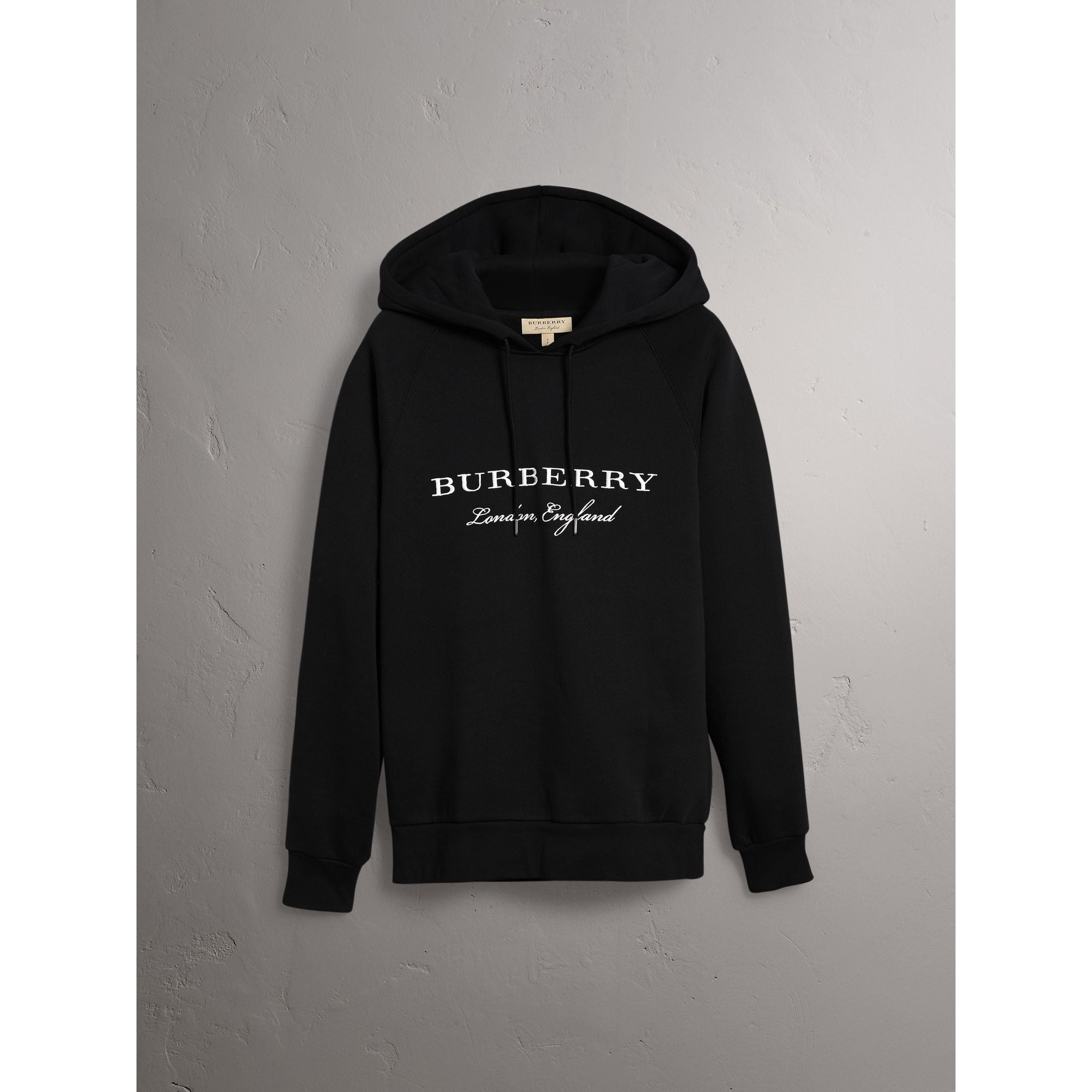 BLACK Sweat-shirt brodé à capuche