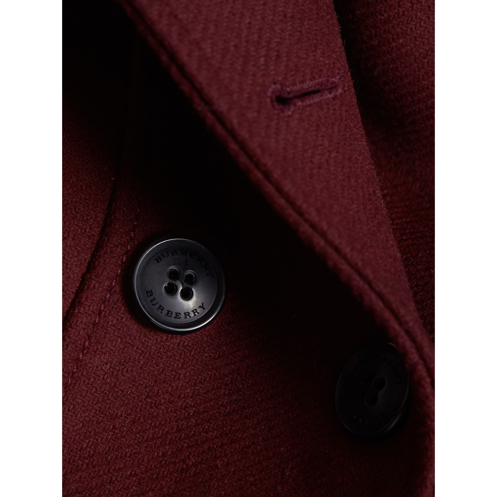 GARNET Manteau à double boutonnage en laine et cachemire techniques