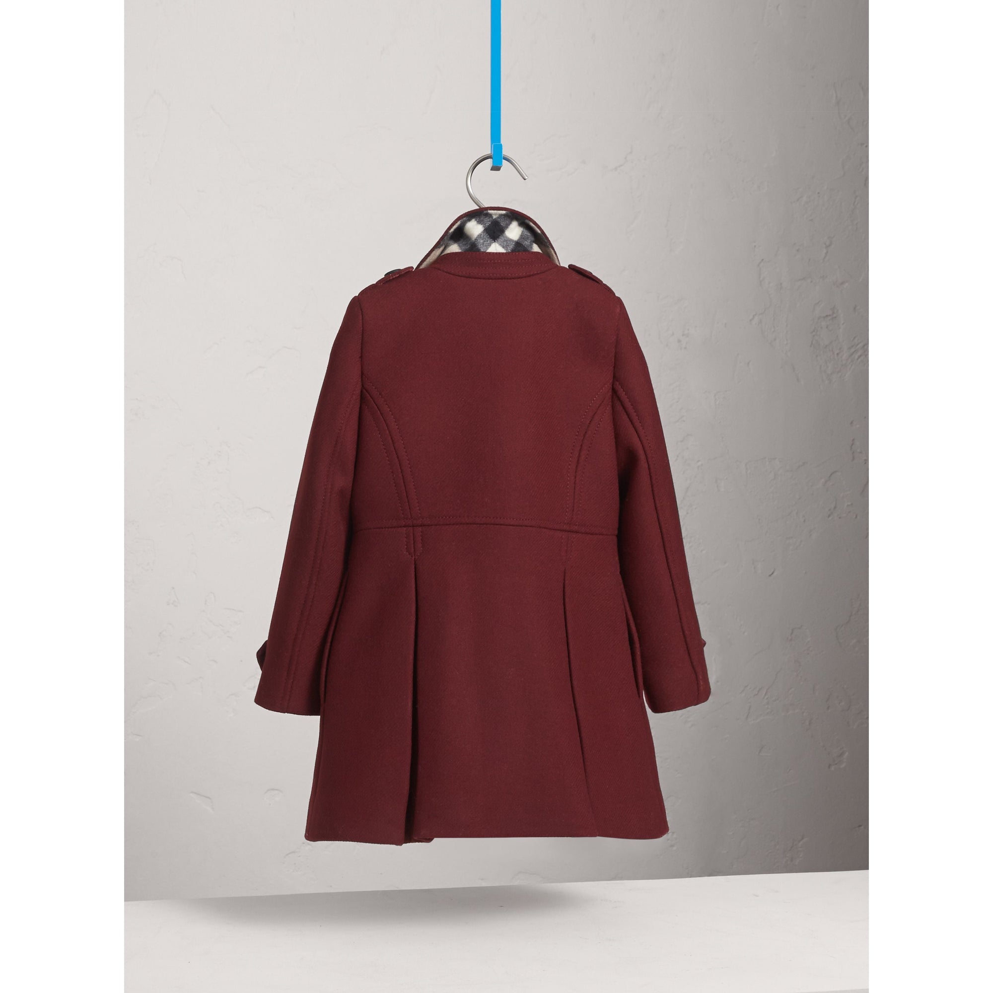 GARNET Manteau à double boutonnage en laine et cachemire techniques