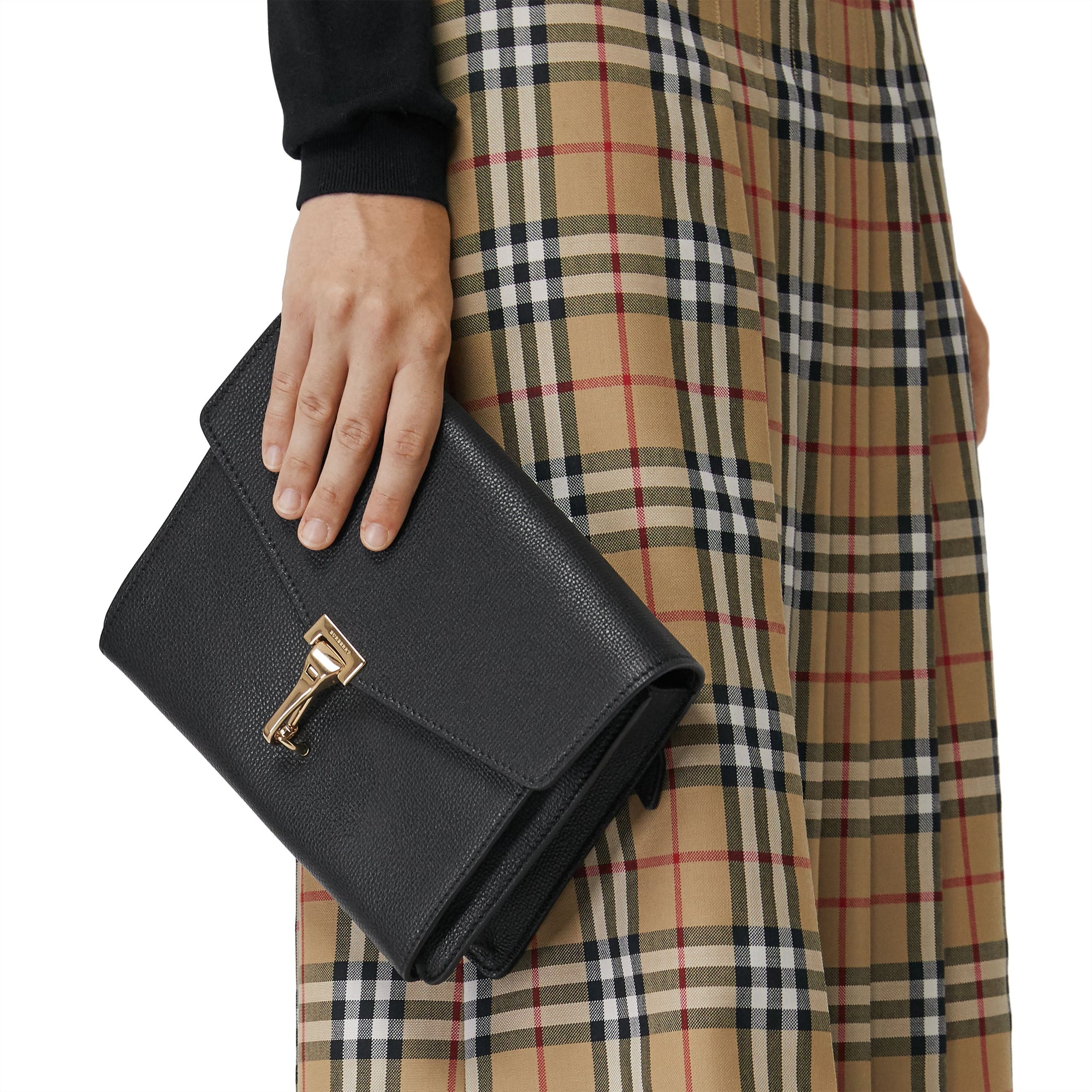 BLACK Petit sac à bandoulière en cuir
