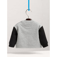 BLACK Sweat-shirt en coton à motif météo