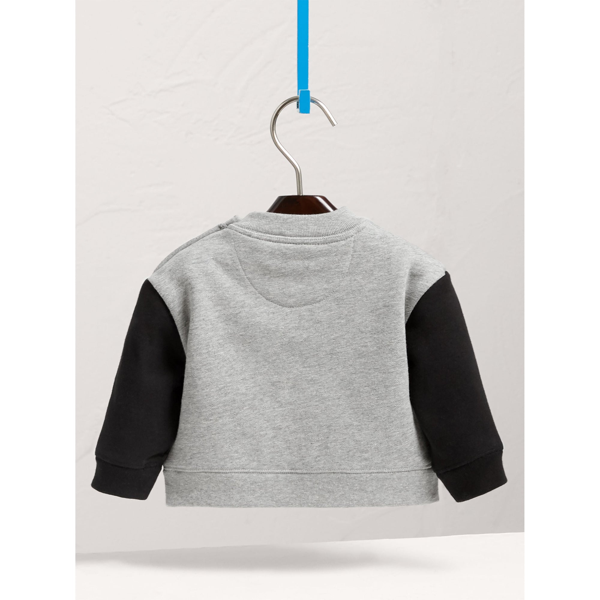 BLACK Sweat-shirt en coton à motif météo