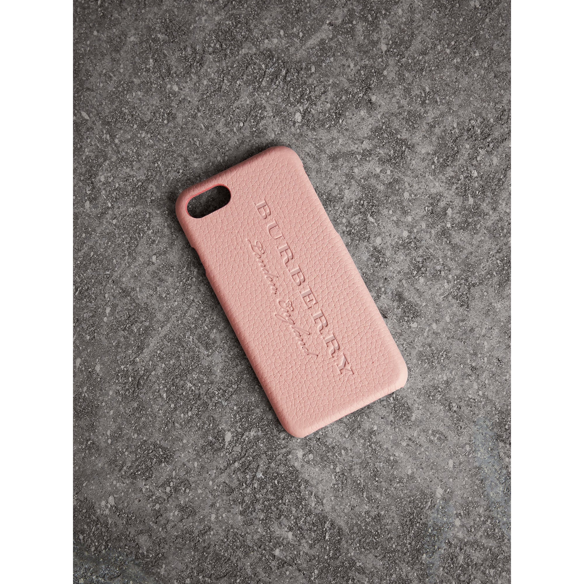 PALE ASH ROSE Étui pour iPhone 7 en cuir London