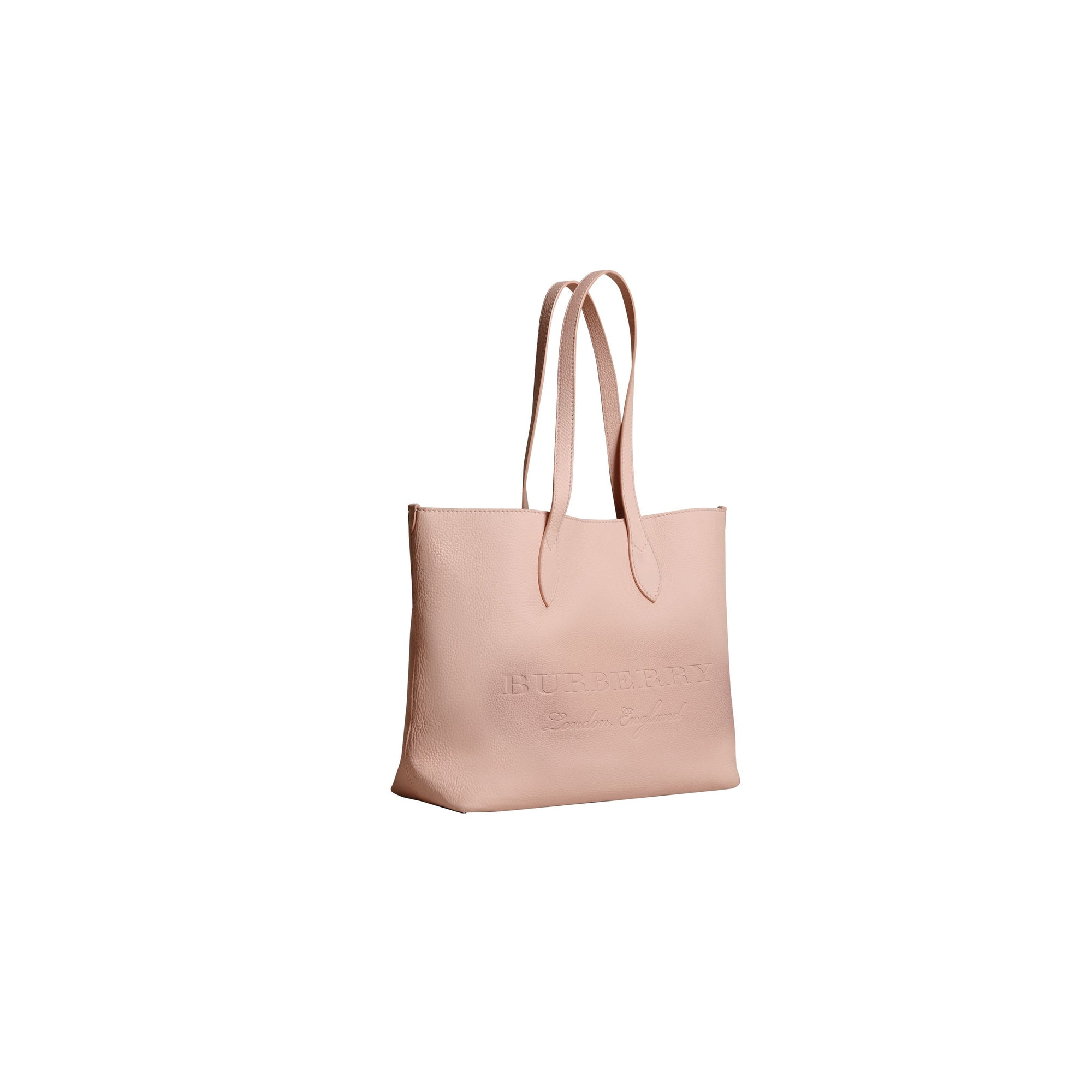 PALE ASH ROSE Sac tote en cuir estampé