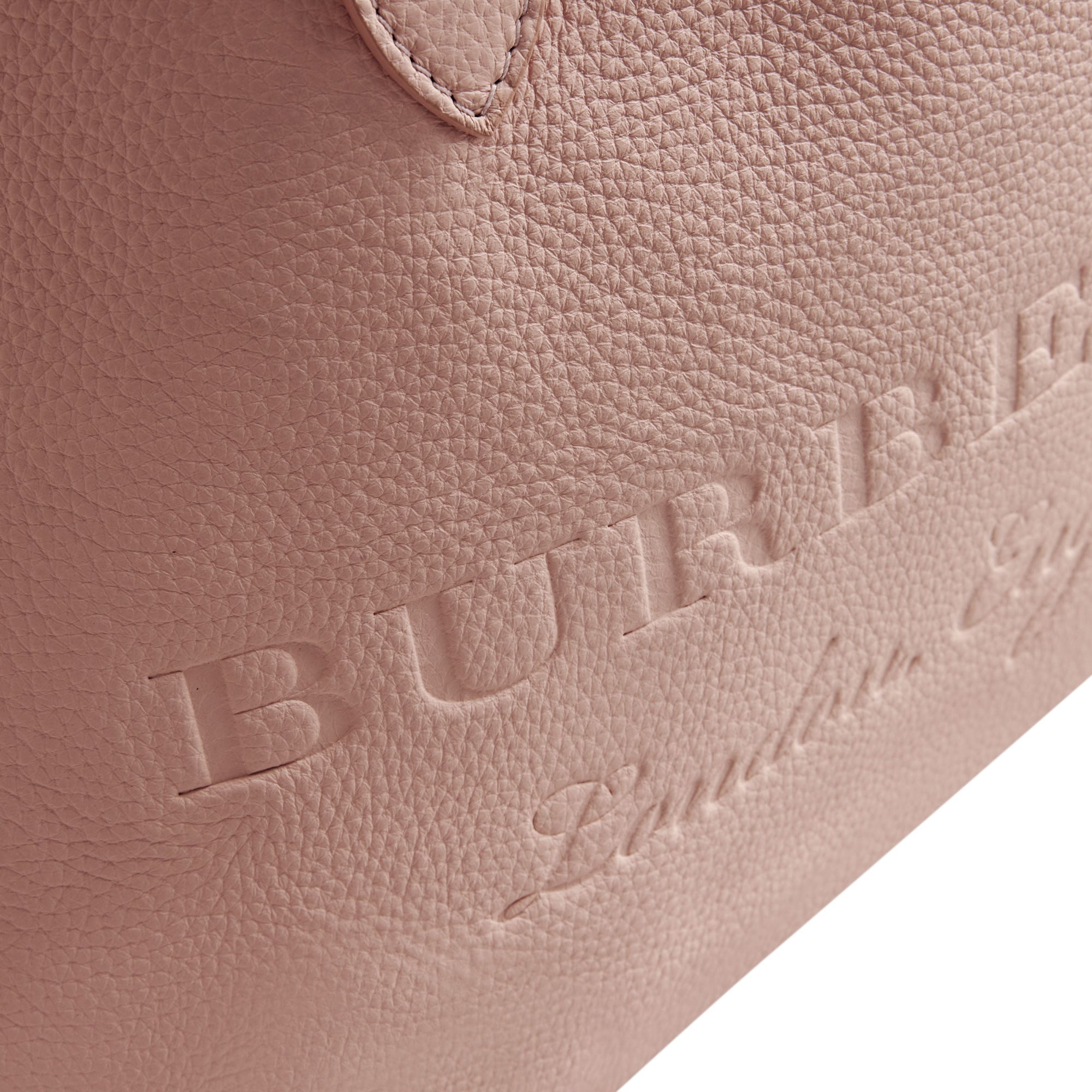 PALE ASH ROSE Sac tote en cuir estampé