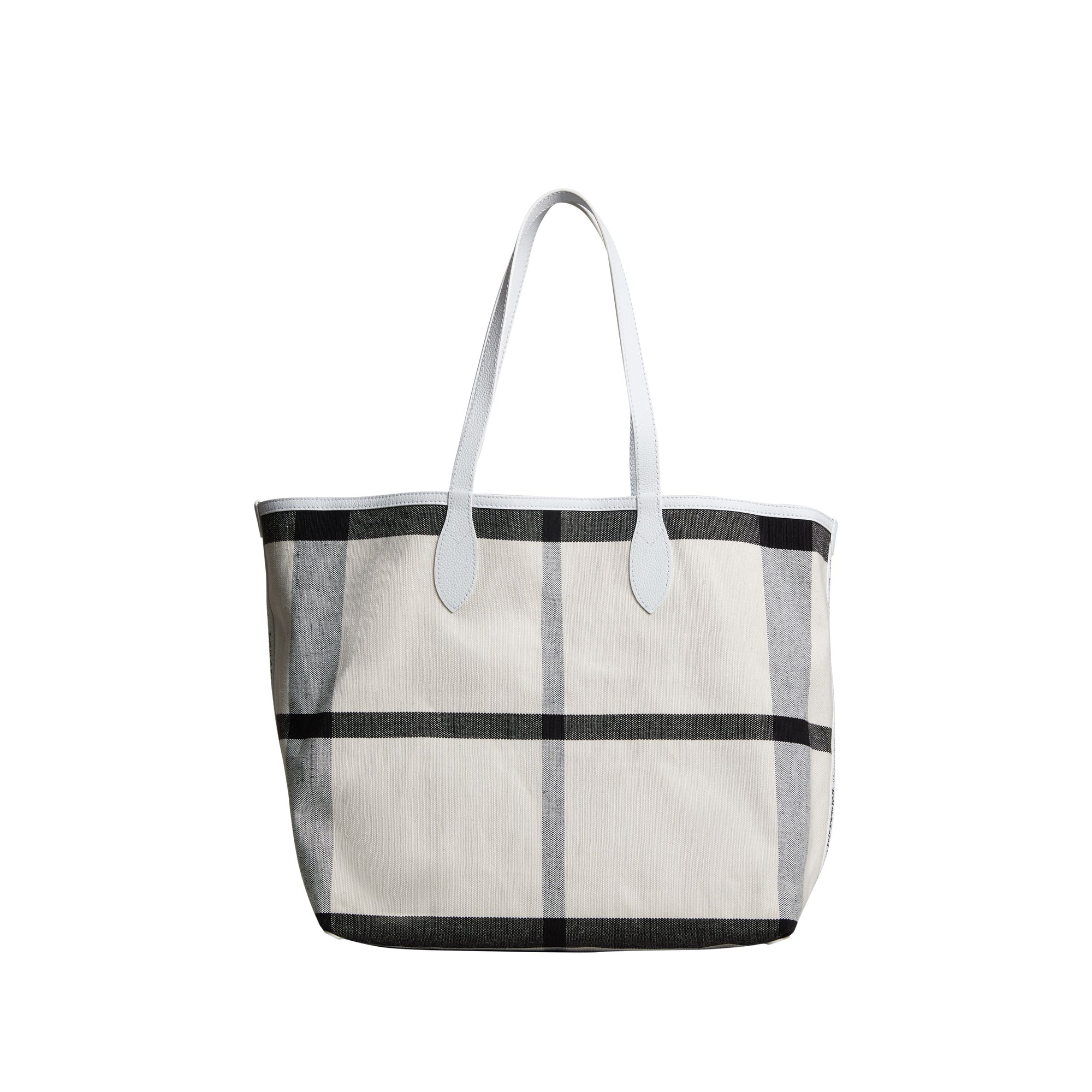 WHITE/WHITE/WHITE Grand sac tote Doodle réversible