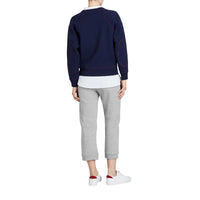 PALE GREY MELANGE Pantalon de survêtement 7/8 en jersey