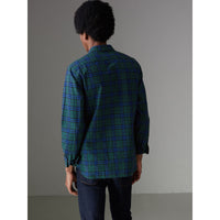 FOREST GREEN Chemise en coton à motif check