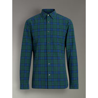 FOREST GREEN Chemise en coton à motif check