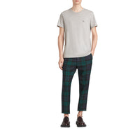 PALE GREY MELANGE T-shirt en jersey de coton