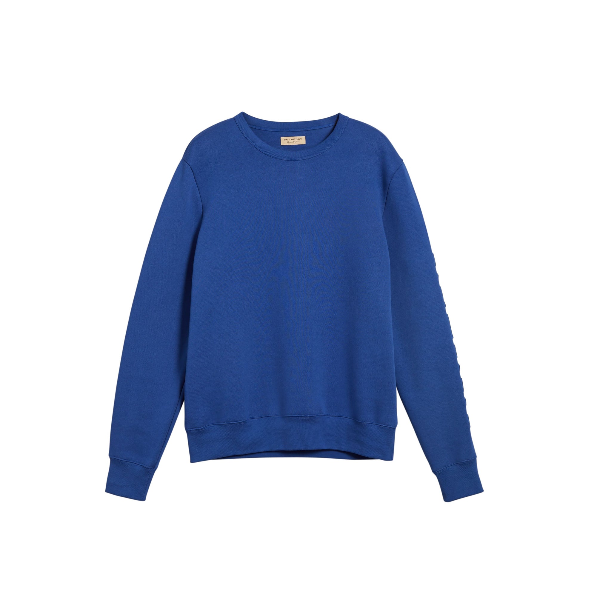 BRIGHT BLUE Sweat-shirt en jersey de coton