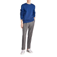 BRIGHT BLUE Sweat-shirt en jersey de coton
