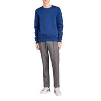 BRIGHT BLUE Sweat-shirt en jersey de coton