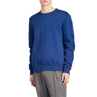 BRIGHT BLUE Sweat-shirt en jersey de coton