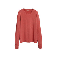 BRIGHT RED MELANGE Haut en jersey à motif dévoré