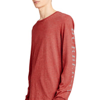 BRIGHT RED MELANGE Haut en jersey à motif dévoré
