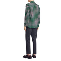 PINE GREEN Chemise Oxford en coton tartan